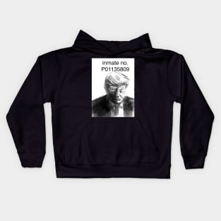 Trump Mugshot Kids Hoodie